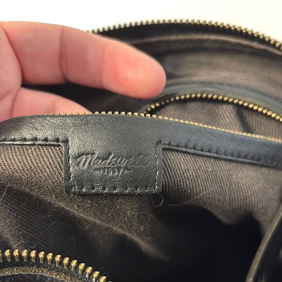 Madewell Leather Zip Top Tote - Picture 5 of 6